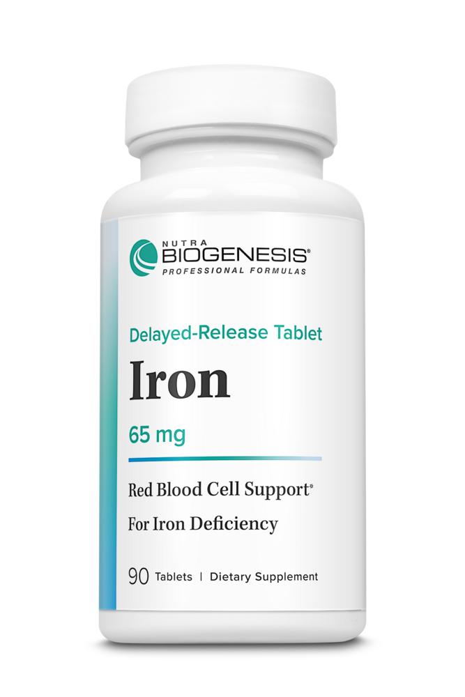 Iron 65mg (Iron Sulfate) Delayed-Release Tablets