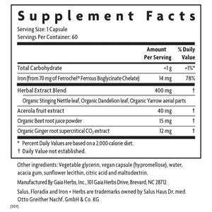 Iron & Herbs Phyto 60 Caps Salus