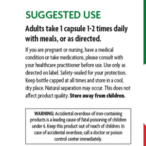 Iron & Herbs Phyto Caps 120ct Salus