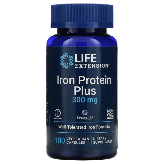 Iron Protein Plus 300 mg by Life Extension at Nutriessential.com