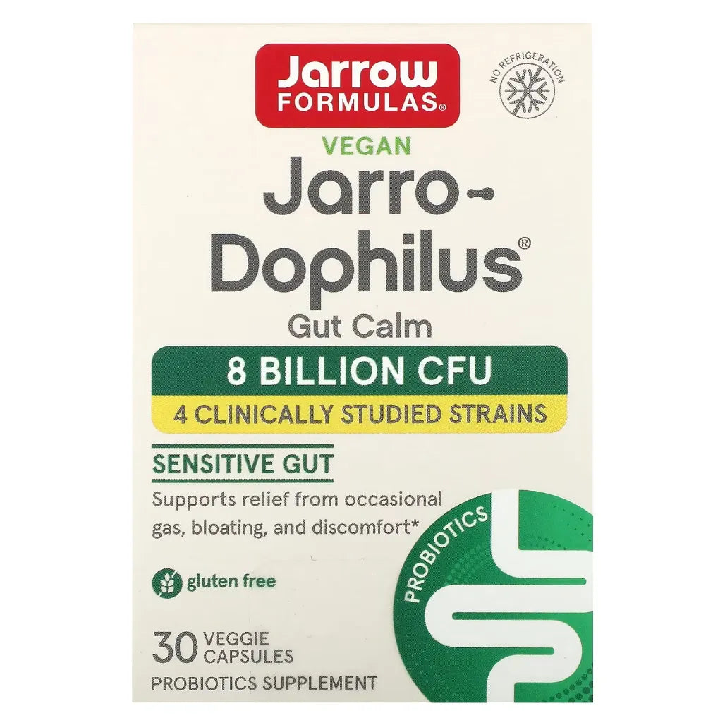 Jarro-Dophilus Gut Calm 8 Bil by Jarrow Formulas at Nutriessential.com