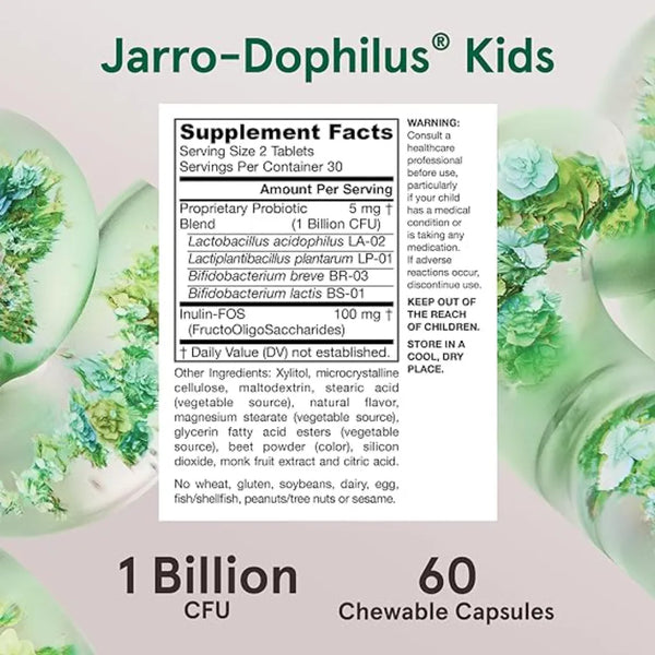 Jarro-Dophilus Kids 1 Billion by Jarrow Formulas at Nutriessential.com