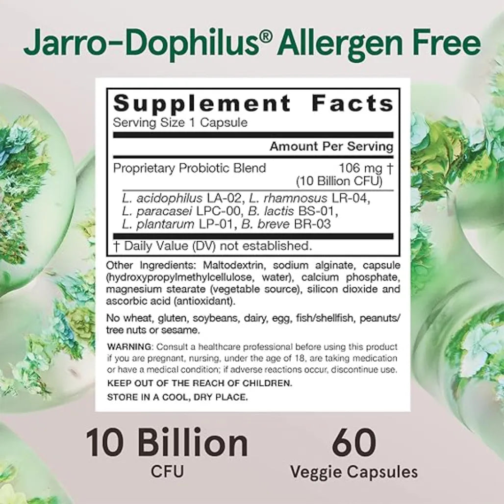 Jarro-Dophilus Allergen Free by Jarrow Formulas at Nutriessential.com
