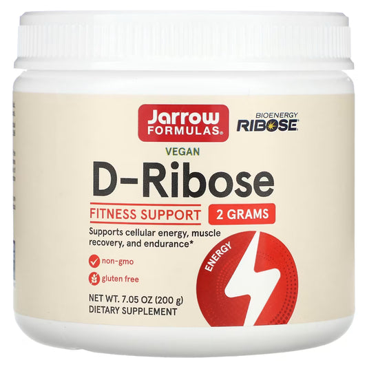 D-Ribose Powder 100% Pure by Jarrow Formulas at Nutriessential.com