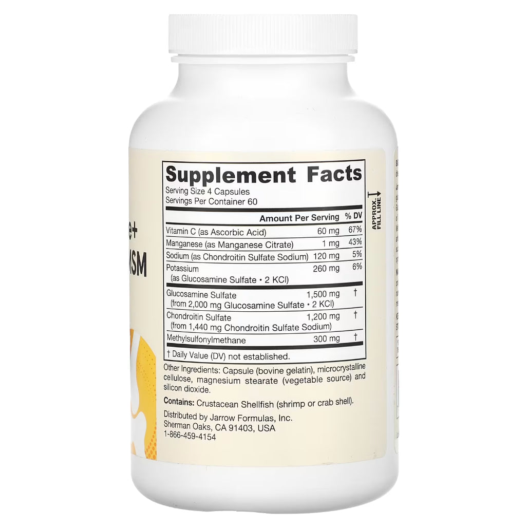 Glucosamine Chondroitin MSM by Jarrow Formulas at Nutriessential.com