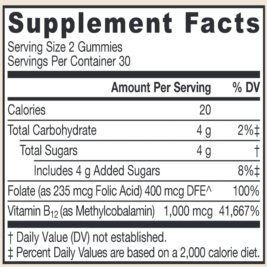 Jarrow Formulas Jarrow B12 Gummy 60 ct