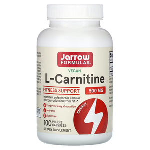 L-Carnitine 500 mg by Jarrow Formulas at Nutriessential.com