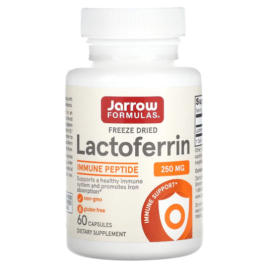 Lactoferrin Freeze-Dried 250 mg by Jarrow Formulas at Nutriessential.com