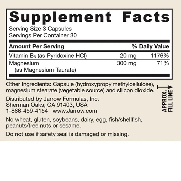 Jarrow-Formulas-Magnesium-Taurate-90-veg-caps