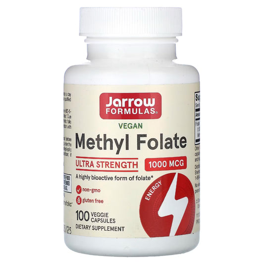 Methyl Folate 1000 mcg by Jarrow Formulas at Nutriessential.com