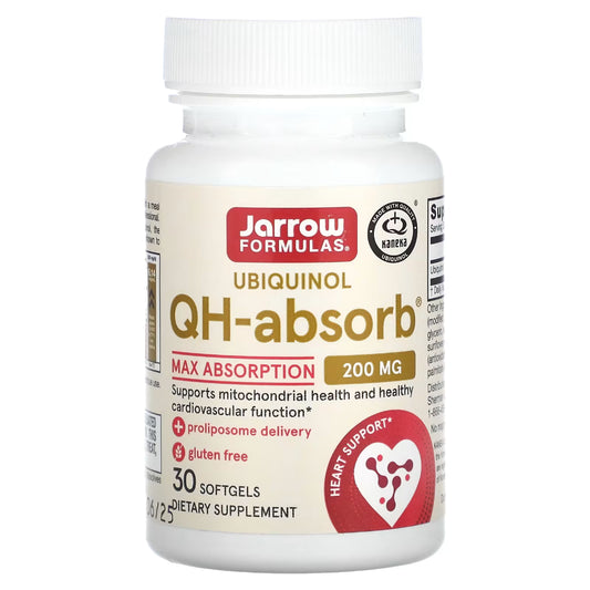 QH-Absorb Co-Q10 200 mg by Jarrow Formulas at Nutriessential.com