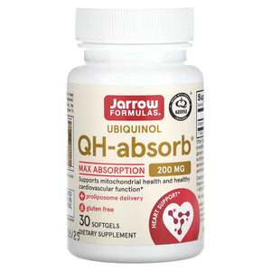 QH-Absorb Co-Q10 200 mg by Jarrow Formulas at Nutriessential.com
