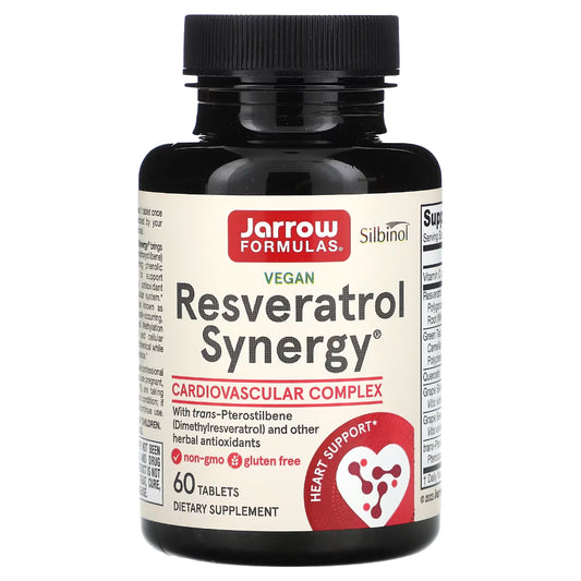 Resveratrol Synergy 200 mg by Jarrow Formulas at Nutriessential.com