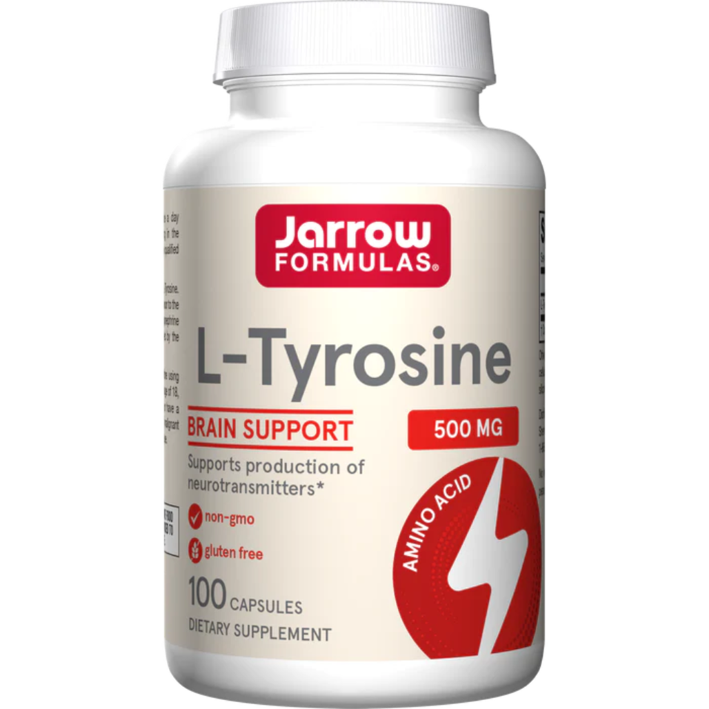 Jarrow Formulas L-Tyrosine 500 mg - 100 Capsules