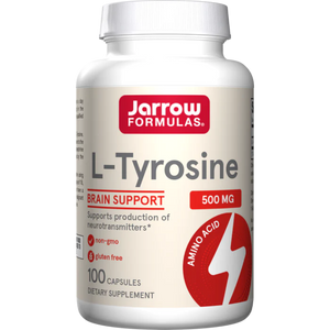 Jarrow Formulas L-Tyrosine 500 mg - 100 Capsules