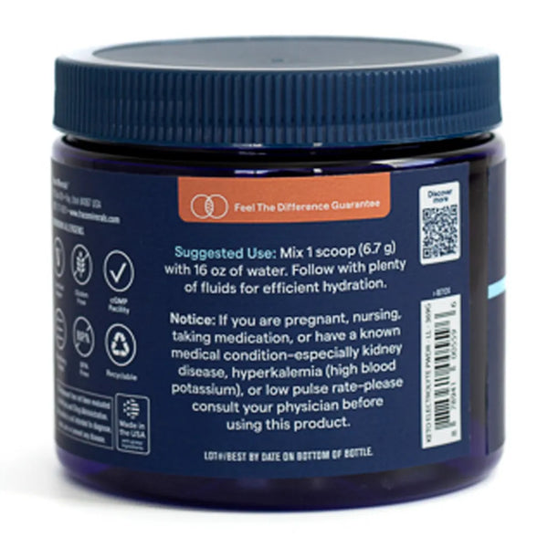 Keto Electrolyte Powder Trace Minerals Research