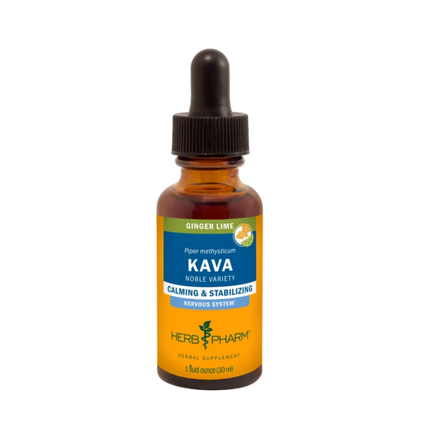Kava, Calming & Stabilizing, Ginger Lime Herb Pharm