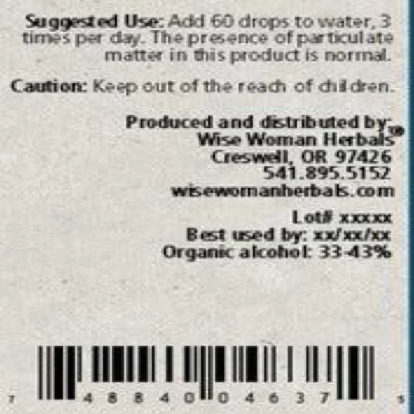 Kidney Support Tonic Wise Woman Herbals