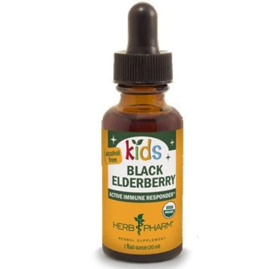 Kids Black Elderberry Alc Free Herb Pharm