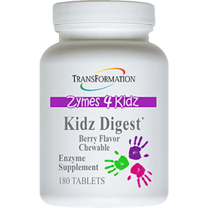 Kidz Digest Chewables 180tab Transformation Enzyme