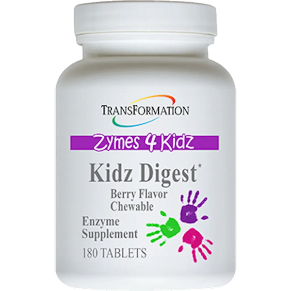 Kidz Digest Chewables 180tab Transformation Enzyme