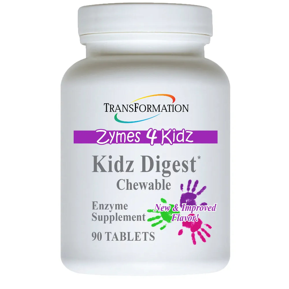 Kidz Digest Chewables 90Tabs Transformation Enzyme