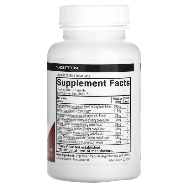 Mushroom Gut Health by Kirkman labs at Nutriessential.com