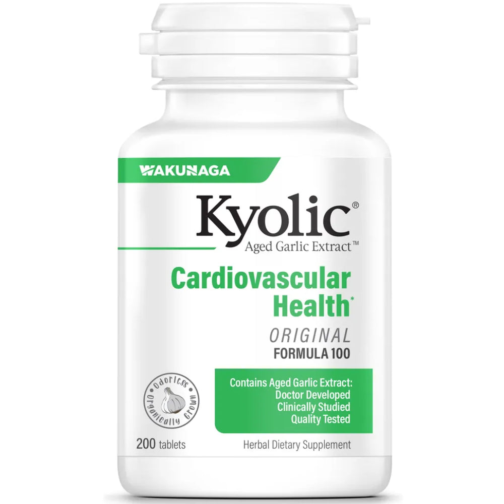Kyolic Aged Garlic Extract Formula 100 - Cardio Tablets Wakunaga