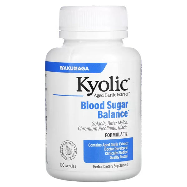 Kyolic Blood Sugar Balance 112 Wakunaga