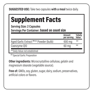 Kyolic Cardio CoQ10 Form 110 Wakunaga