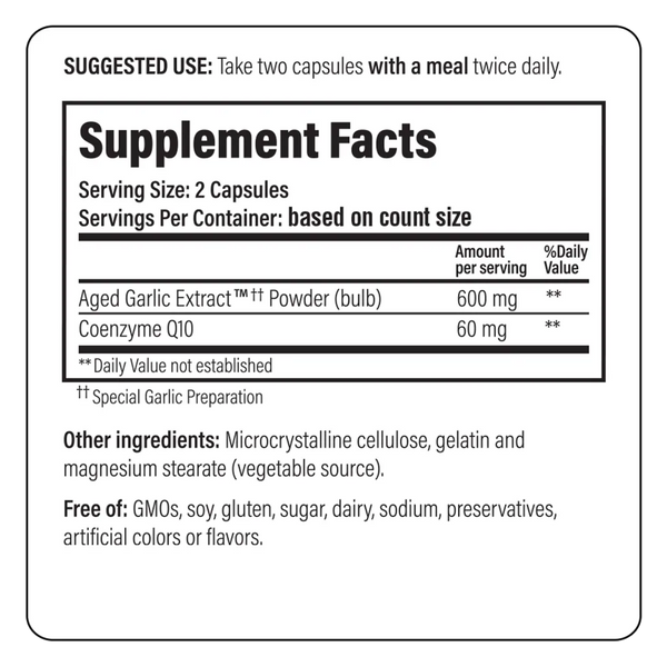 Kyolic Cardio CoQ10 Form 110 Wakunaga