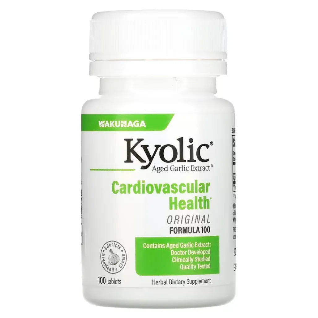 Kyolic Cardiovascular Health Formula 100 600 mg Wakunaga