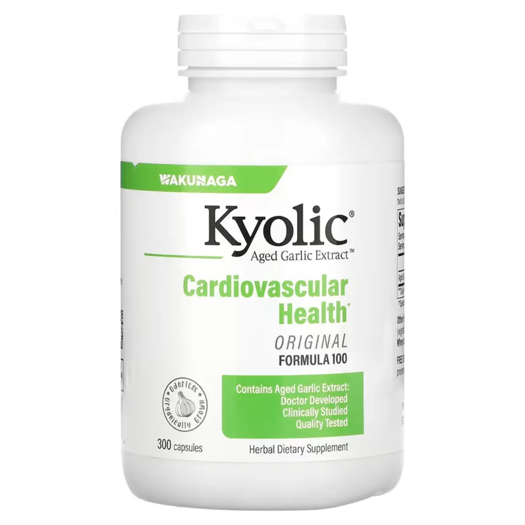 Kyolic Cardiovascular Health Formula 100 600 mg Wakunaga