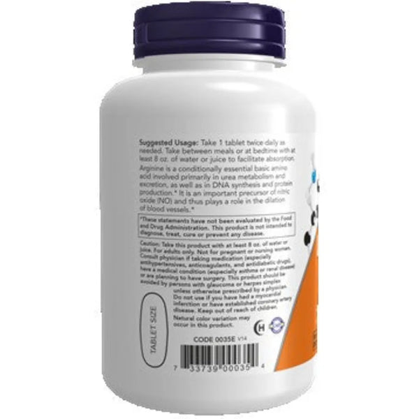 L-Arginine 1000mg NOW