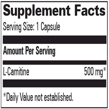 L-CARNITINE 500 Progressive Labs