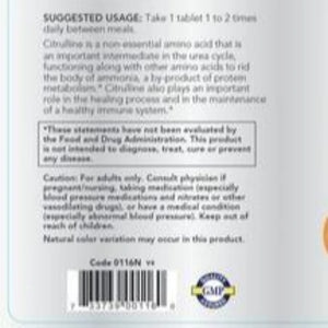 L-Citrulline ES 1200 mg NOW