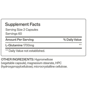 Amy Myers MD L-Glutamine -120 capsules for your gut health