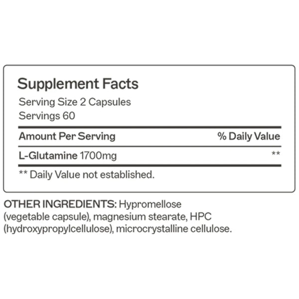 Amy Myers MD L-Glutamine -120 capsules for your gut health