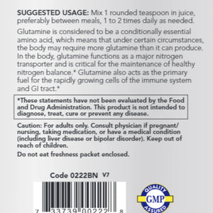 L-Glutamine Powder 200 serv NOW