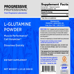 L-Glutamine Progressive Labs