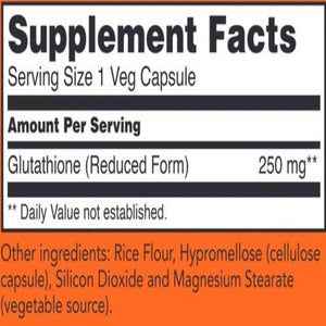 L-Glutathione 250 mg NOW