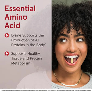 L-Lysine 500 mg by Jarrow Formulas at Nutriessential.com