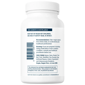 Benefits of Lysine 500 mg - 100 Vegetarian Capsules | Vital Nutrients | Helps Maintain Normal Levels of Arginine