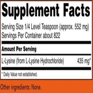 L-Lysine Powder NOW