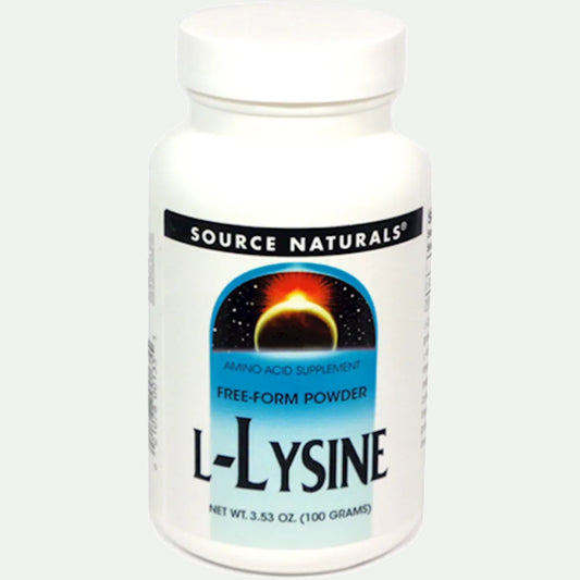 L-Lysine Powder Source Naturals