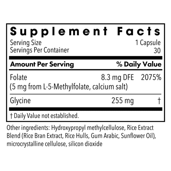 L-Methylfolate 5 mg by MethylPro