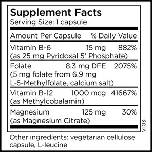 L-Methylfolate 5 mg + Cofactors by MethylPro