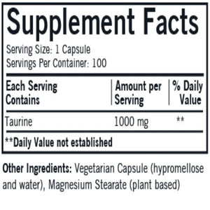 L-Taurine Kirkman labs
