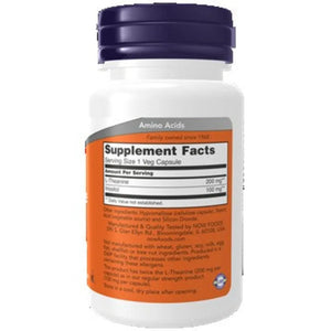 L-Theanine 200 mg NOW