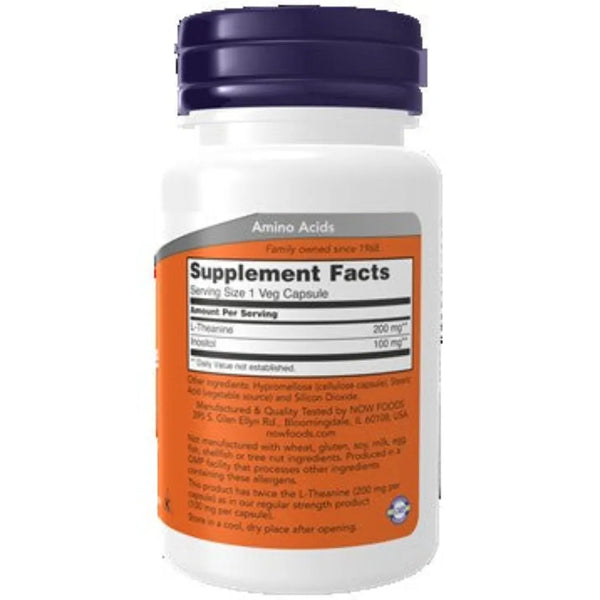 L-Theanine 200 mg NOW
